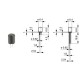 0034.4216, Schurter miniature fuse links, fast acting, radial, short terminals, MSF 125 series 0034.4216