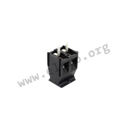 AKZ350/2-5.08-V-P3.5-BK-HTR, PTR terminal blocks, pitch 5,08mm, 17,5A, screw-cage clamp principle, AKZ350 series