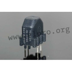 CAX-2,0-1,0, Talema current-compensated chokes, partially potted, vertical, CA series