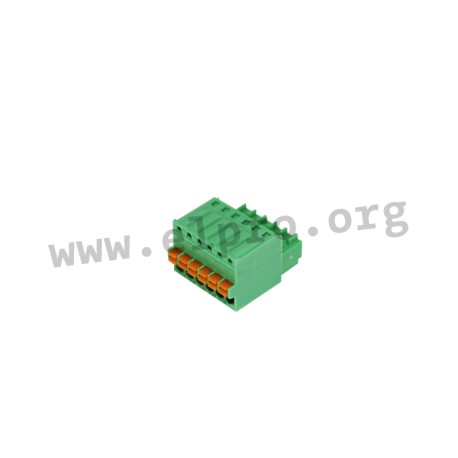 15EDGKD-2.5-02P-14-00A(H), Degson terminal multiconnectors, pitch 2,5mm, 5A, 250V, push-in, 15EDGKD-2.5 series