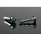 011539 95, Würth raised countersunk tapping screws, steel with recessed cross DIN 7981 BSLI 3,9x9,5 011539 95