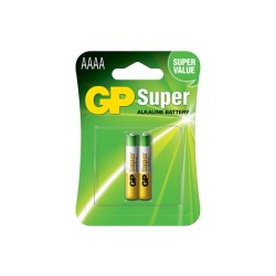 GPSUP25A615C2, GP Batteries Alkali-Mangan-Batterien, Super Alkaline Serie