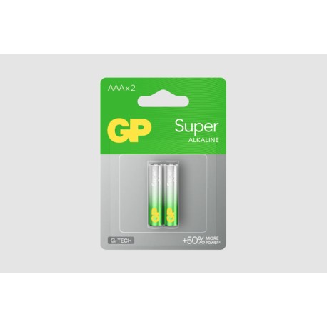 GPSUP24A002S2, GP Batteries Alkali-Mangan-Batterien, Super Alkaline Serie