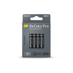 GPRCP80AA929C4, GP Batteries NiMH batteries, 1,2V, ReCyko and ReCyko Pro series
