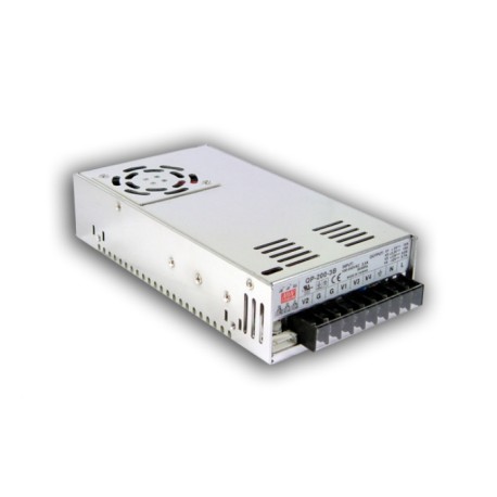 QP-200F, Mean Well switching power supplies, 200W, quad output, QP-200 series