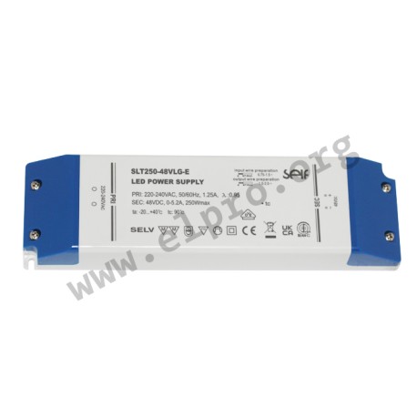 SLT250-24VLG-E, Self LED-Schaltnetzteile, 250W, IP20, Konstantspannung, SLT250-VLG-E Serie