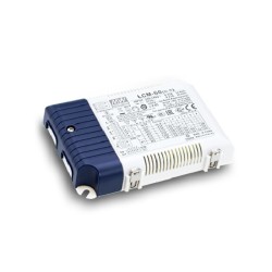LCM-60SVA, Mean Well LED drivers, 60W, constant current, Casambi/Tuya/Silvair bluetooth interface, LCM-60 IoT series