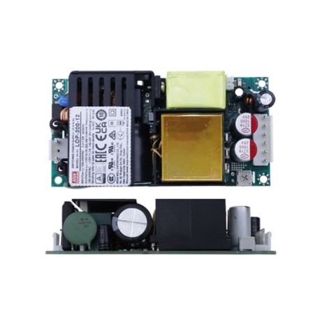 LOP-200-12, Mean Well switching power supplies, 200W (forced air), for medical technology, open frame (PCB), LOP-200 series