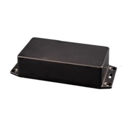 1591XXMSFLBK, Hammond general purpose enclosures, ABS, IP54, with mounting flanges, 1591XX series