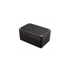 1550Z103BK, Hammond thick-walled enclosures, aluminium, IP66, 1550Z series