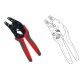 HT-2757C1, Hanlong crimping pliers, for end sleeves, receptacles and crimping contacts, HT series HT-2757C1