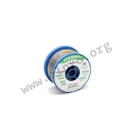 640016, Stannol soldering wires, 1 halogen-free flux, for SMD components, HF32 series