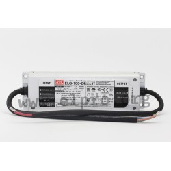ELG-100-48-3Y, Mean Well LED drivers, 100W, IP67, CV and CC (mixed mode), protective earth conductor (PE), ELG-100 series