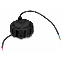 HBG-100-24, Mean Well LED drivers, 100W, IP67, constant current, circular housing, HBG-100 series