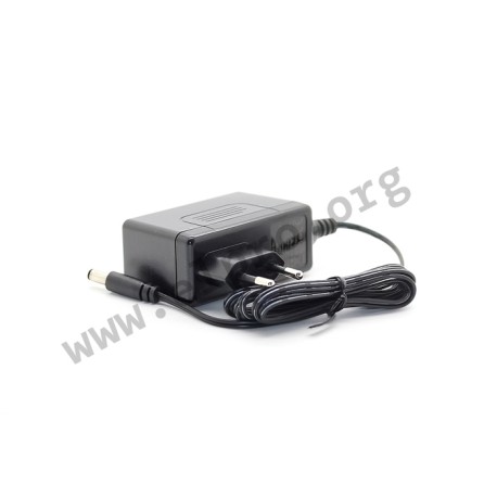 GSV30E12-P1J, Mean Well LED plug-in drivers, 30W, constant voltage, with Europlug, GSV30E series