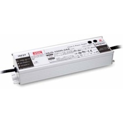 HLG-100H-30, Mean Well LED drivers, 100W, IP67, CV and CC mixed mode, fixed preset, HLG-100H series