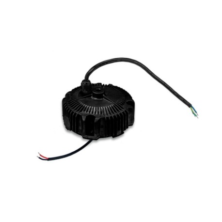 HBG-200-48B, Mean Well LED drivers, 200W, IP67, CV and CC mixed mode, dimmable, circular housing, HBG-200 series