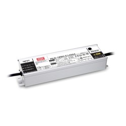 HLG-185H-C1400AB, Mean Well LED-Schaltnetzteile, 200W, IP65, Konstantstrom, dimmbar, einstellbar, HLG-185H-C Serie