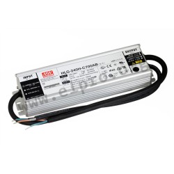 HLG-240H-C1400AB, Mean Well LED drivers, 250W, IP65, constant current, adjustable, dimmable, HLG-240H-C series