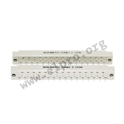 102E10099X, Conec female connectors, DIN 41.617, FL series