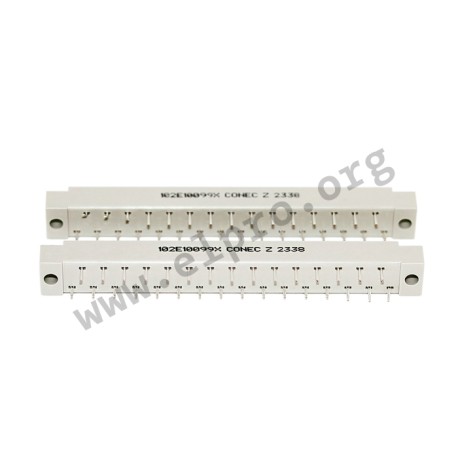 102E10099X, Conec female connectors, DIN 41.617, FL series