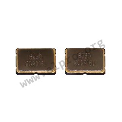 QC7A25.0000F12B12R, Qantek quartz crystals, SMD, ceramic housing, 5x7x1mm, QC7A series