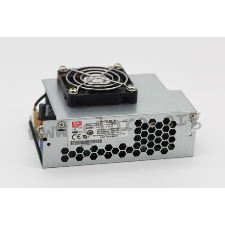RPS-400-18-TF, Mean Well switching power supplies, 400W forced air, for medical technology, enclosed, RPS-400 series