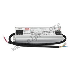 HLG-120H-36, Mean Well LED drivers, 120W, IP67, CV and CC mixed mode, fixed preset, HLG-120H series