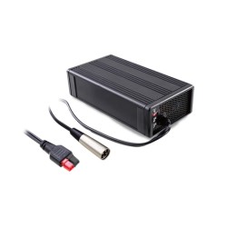 NPB-240-12XLR, Mean Well external battery chargers, 240W, for lead-acid and Li-ion batteries, NPB-240 series