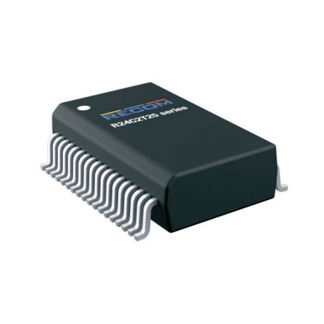 R24C2T25-CT, Recom DC/DC converters, 2W, SMD, dual output, RxxC2Txx-CT series