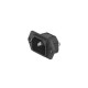6100.3100, Schurter IEC appliance inlets, 70°C, screw-on mounting, 6100-3 series 6100.3100