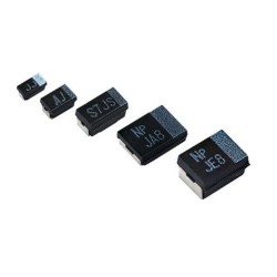 T55D227M010C0007, Vishay polymer tantalum capacitors, SMD, vPolyTan, T55 series