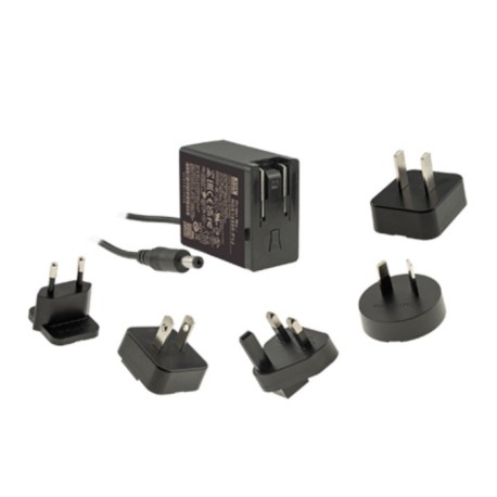 NGE18I15-P1J, Mean Well plug-in switching power supplies, 18W, for medical technology, energy efficiency Level VI, NGE18 series