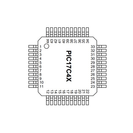 PIC17C42A-16/PQ, Microchip 8-Bit microcontrollers, PIC series