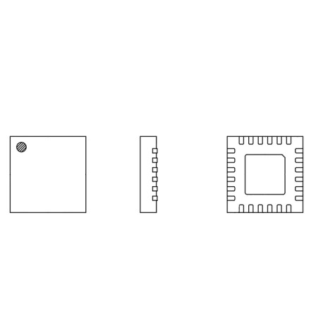 CP2102N-A02-GQFN24R, Silicon Laboratories USB bus controllers and peripherals, CP21 series