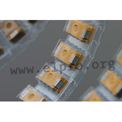 T495D227K010ATE100, Kemet tantalum capacitors, SMD, low ESR, surge-current-proof, T495 series