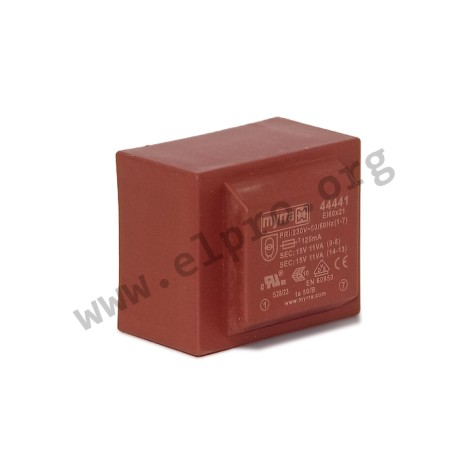 44441, Myrra PCB transformers, 22VA, EI 60