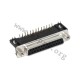 A-DF25A/KG-T1, Assmann socket strips, soldering pins, angled, A-DF 25/KG-T1 series 77SD-B25S-1AACH4F A-DF25A/KG-T1