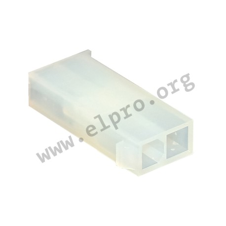 1586000-2, TE Connectivity connector housings, 4,2mm, VAL-U-LOK, AMP, 1586000 series