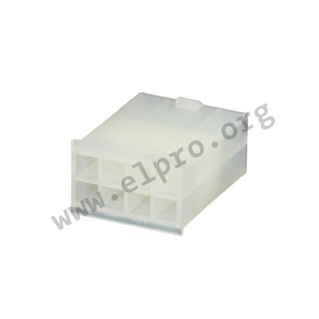 1586000-8, TE Connectivity connector housings, 4,2mm, VAL-U-LOK, AMP, 1586000 series