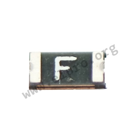 1206L050YR, Littelfuse PTCs for overcurrent protection, SMD, PolySwitch, 1206L series