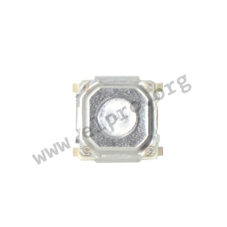 EVQPLDA15, Panasonic tact switches, SMD, 4,9x4,9mm, 1N/1,6N/2,6N, EVQPL series