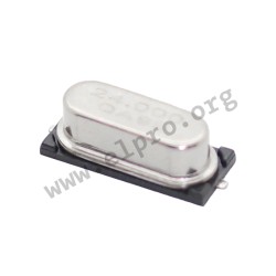 QCS16.0000F18B23M, Qantek quartz crystals, SMD, HC 49/U-S housing, 12,5x4,8x4,4mm, QCS series