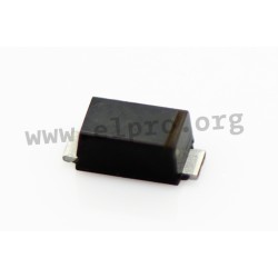 HS1JL, Taiwan Semiconductor rectifier diodes, 1A, SMD, super fast, HS1 series