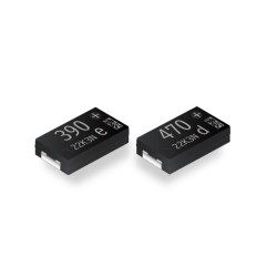 EEFKX0E471RE, Panasonic Elektrolyt-Kondensatoren, SMD, 125°C, Low ESR, Polymer-Aluminium, SP-Cap, KX Serie