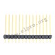 SL 11 214 20 G, Fischer pin headers, single-row, straight, pitch 2,54mm, SL 11 series SL 11/214/20 G SL 11 214 20 G