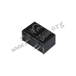 MDS01L-03, Mean Well DC/DC converters, 1W, SIL7 housing, for medical technology, MDS01 series