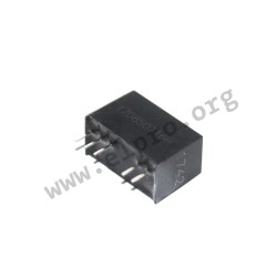 MDD02N-05, Mean Well DC/DC converters, 2W, SIL7 housing, for medical technology, MDD02 series
