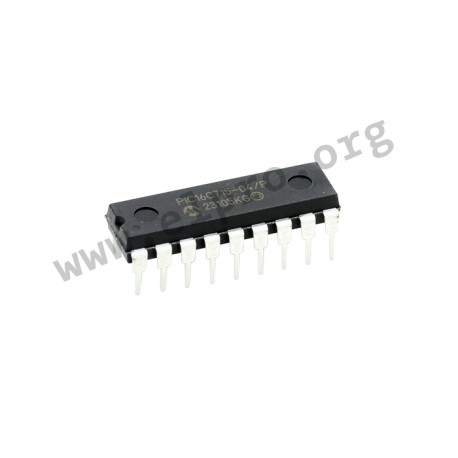 PIC16C715-04/P, Microchip 8-Bit microcontrollers, PIC series