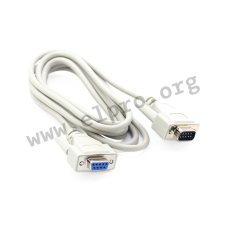 AK131-2, Assmann D-sub cables, grey, CKA series